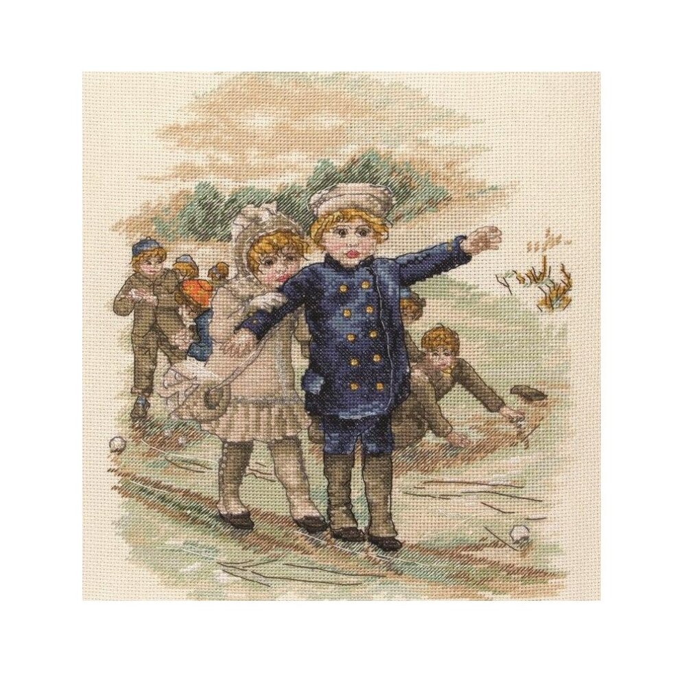 Anchor Counted Cross Stitch Kit - Winter Fun